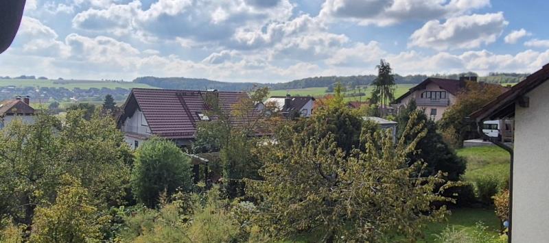 Ausblick Balkon nah
