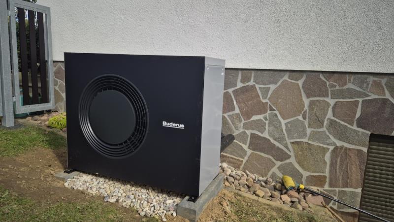 neue Wärmepumpe